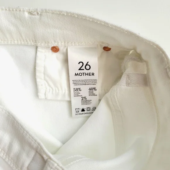 MOTHER Denim The Curfew Low Rise Flare Leg In Sleeping Beauty Size 26 - Picture 8 of 14